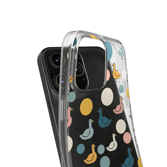 Kuak & Spheres Clear Silicone Phone Cases