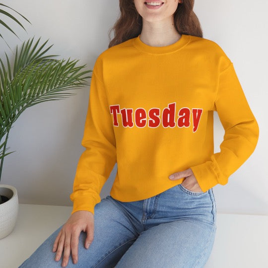 Tuesday Unisex Crewneck Sweatshirt